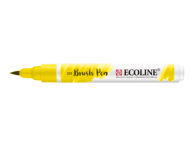 Akvarel marker Ecoline brush pen - Cahrtreuse 233