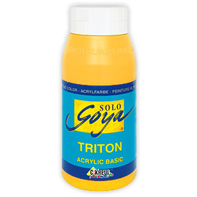 Akrilna boja Solo Goya TRITON 750 ml - Cadmium Yellow 
