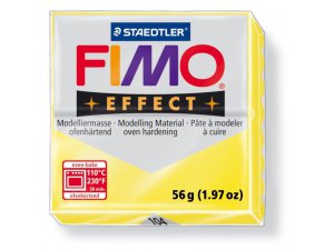 Fimo masa za modeliranje FIMO Effect termalno obradiva - 56 g - Transparent žuta