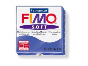 Fimo masa za modeliranje FIMO Soft termalno obradiva - 56 g - Plava