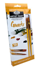 Gvaš boja Royal & Langnickel  - ARTIST Paint 12x12 ml 