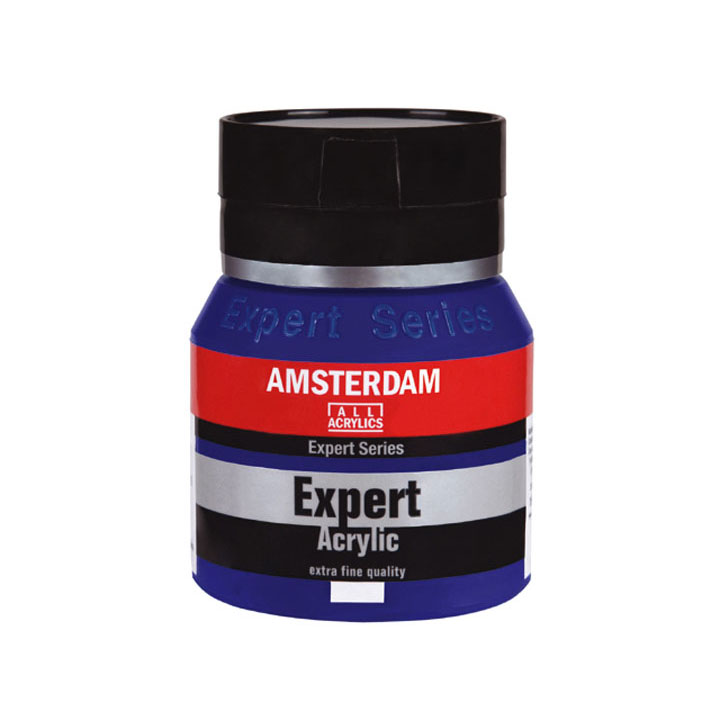 Akrilna boja Amsterdam 400 ml - permanentna modro ljubičasta neprozirna