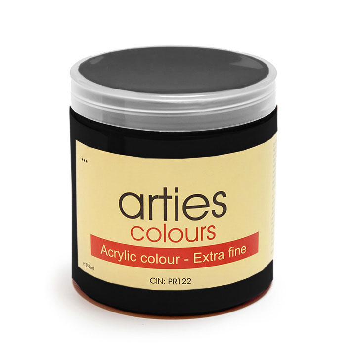 Akrilna boja Arties Colours 250 ml - Mars Black