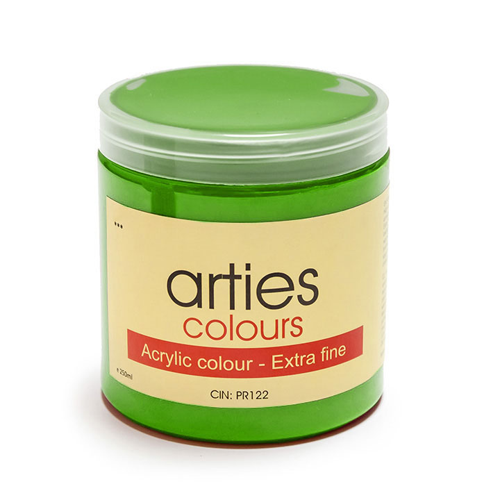Akrilna boja Arties Colours 250 ml - Permanent Green Light