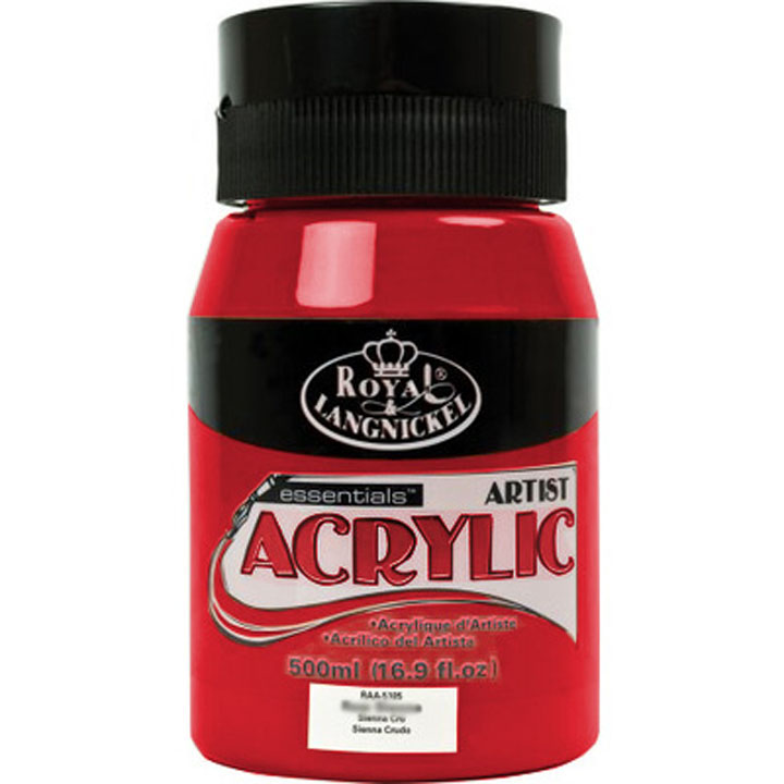 Akrilna boja Royal Essentials 500 ml - Cadmium Red