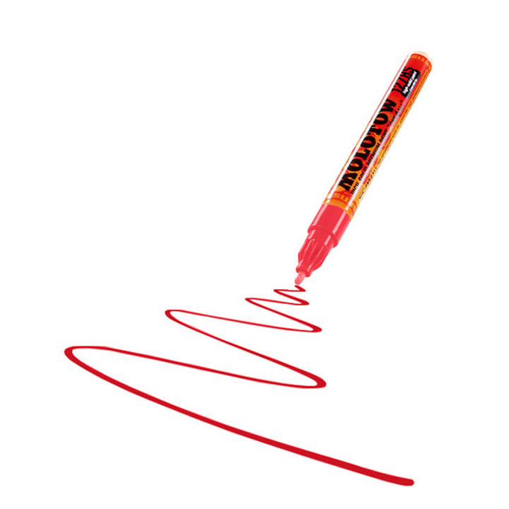 Akrilni marker MOLOTOW - ONE4ALL 2mm - Traffic Red