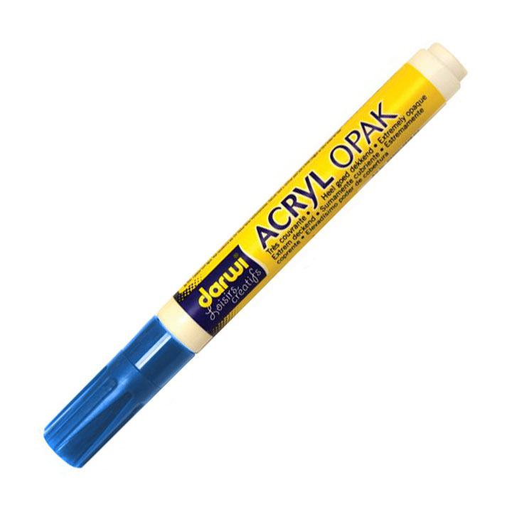 Akrilni univerzalni flomaster ACRYL 2mm / 6 ml - svijetlo plava