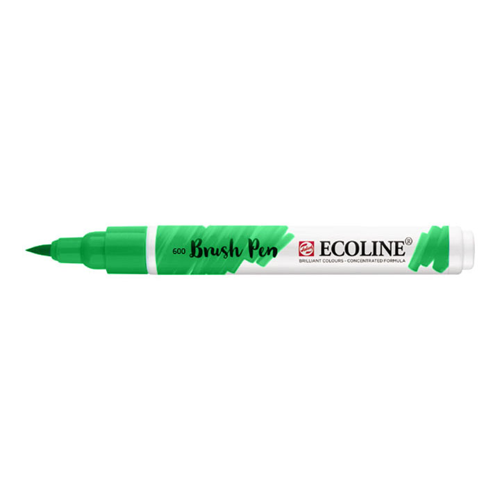Akvarel marker Ecoline brush pen - Green 600