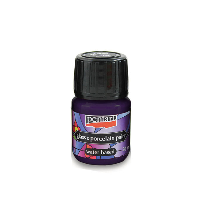 Boja za staklo i porculan PENTART - 30 ml - violet