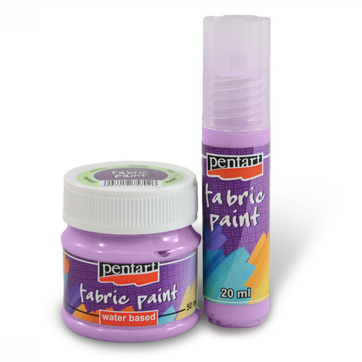 Boja za tekstil Pentart - 20 ml - dark-violet