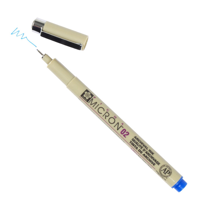 Flomaster za tehničko crtanje SAKURA Pigma Micron BLUE 05 - 0.45 mm