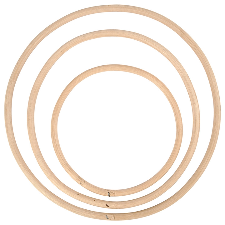 Krugovi od bambusa - 3 komada