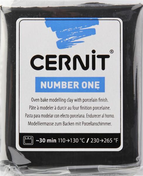 Masa za modeliranje Cernit 56 g. - Black