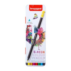 Olovke u boji Bruynzeel neon nijanse 6 kom