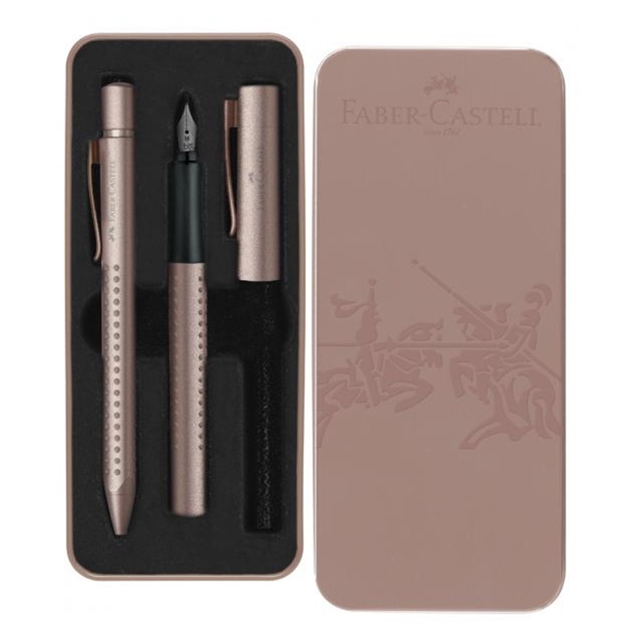 Poklon set penkala Faber-Castell u bakarnoj boji