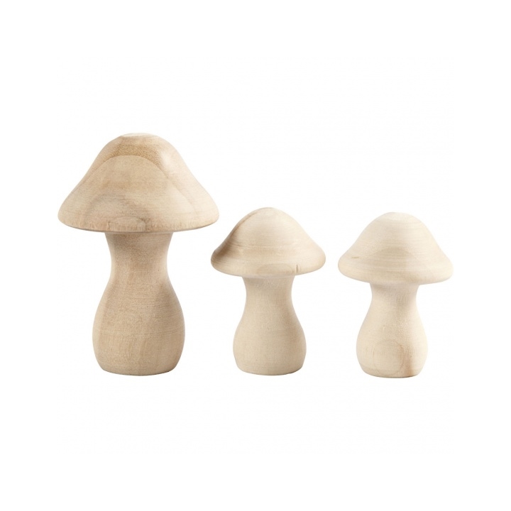 Set drvenih gljiva - 3 komada
